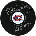 Bob Gainey Signed Canadiens (Small Logo) Hockey Puck w/HOF'92 - GAIPUC401 - Bob Gainey Signed Canadiens (Small Logo) Hockey Puck w/HOF'92 product image