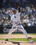 Freddy Garcia Signed Chicago White Sox Pitching Action 8x10 Photo w/05 WS Champs - GAR08P121 - Freddy Garcia Signed Chicago White Sox Pitching Action 8x10 Photo w/05 WS Champs product image
