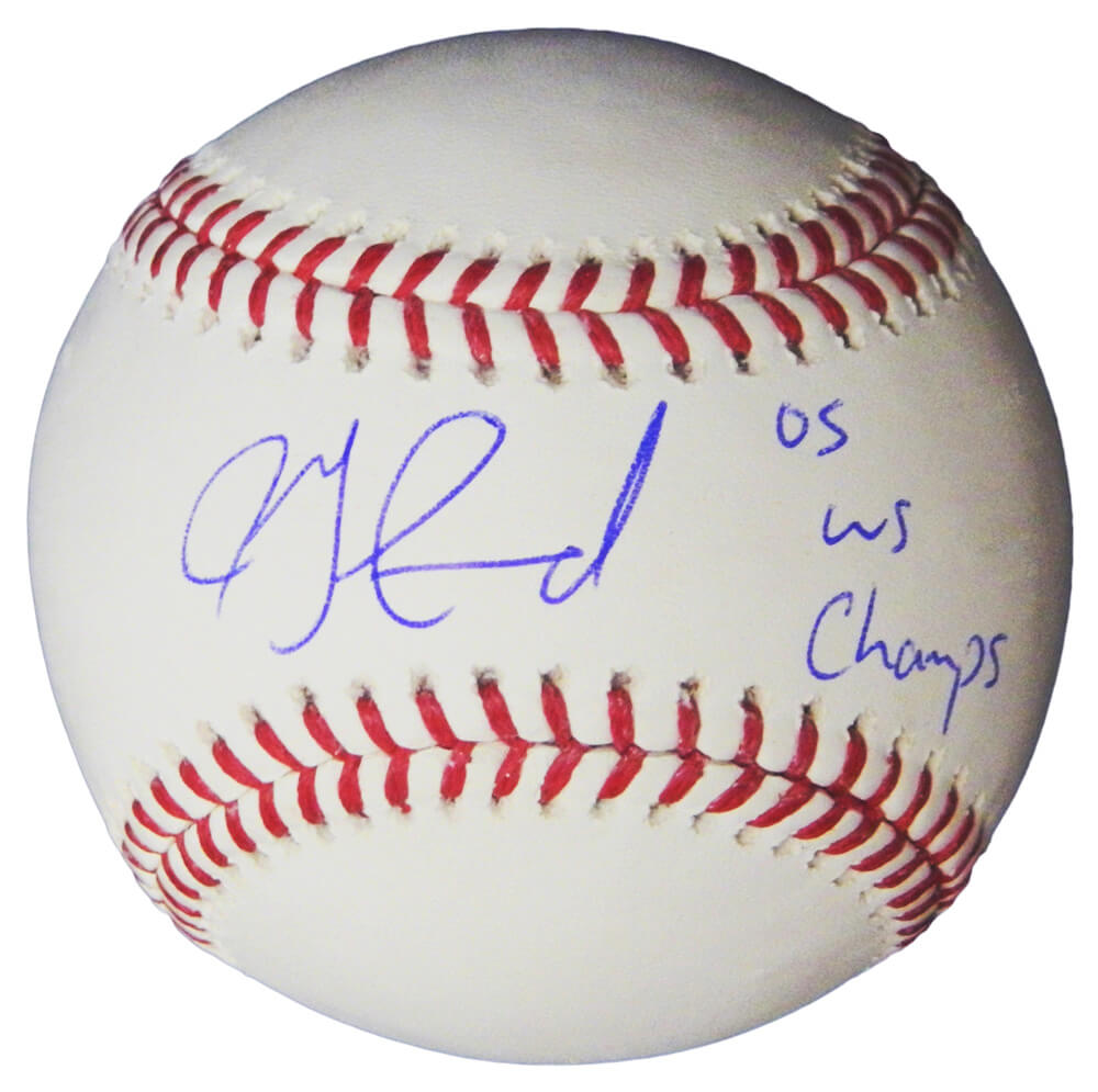 Jon Garland Signed Rawlings Official MLB Baseball w/05 WS Champs - GARBSB120 - Jon Garland Signed Rawlings Official MLB Baseball w/05 WS Champs product image