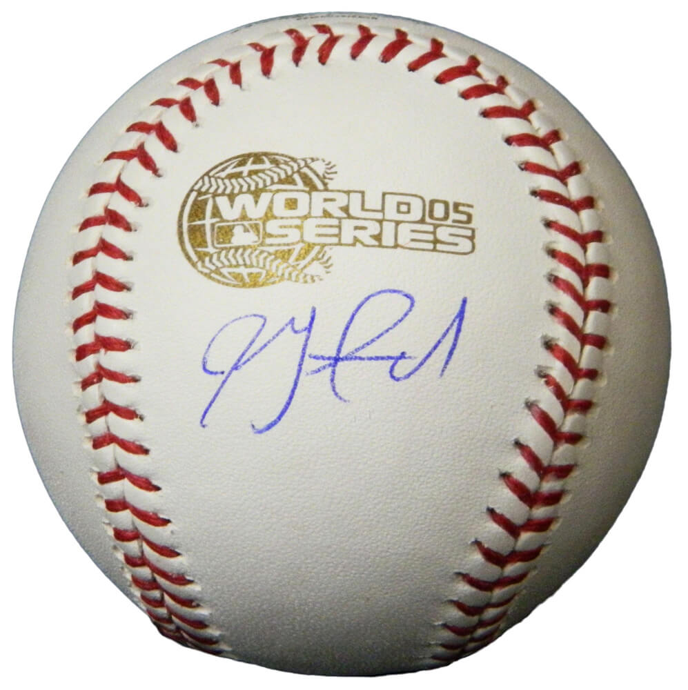 Jon Garland Signed Rawlings Official 2005 World Series Baseball - GARBSB122 - Jon Garland Signed Rawlings Official 2005 World Series Baseball product image