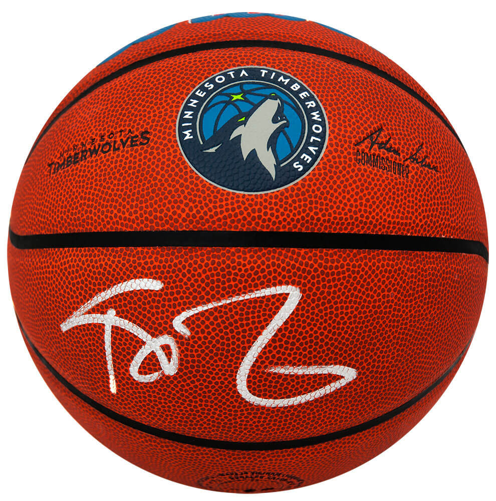 Kevin Garnett Signed Wilson Minnesota Timberwolves Logo Full Size NBA Basketball - GARBSK205 - Kevin Garnett Signed Wilson Minnesota Timberwolves Logo Full Size NBA Basketball product image