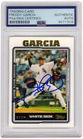 Freddy Garcia Signed Chicago White Sox 2005 Topps Baseball Trading Card #374 - (PSA Encapsulated) - GARCAR102 - Freddy Garcia Signed Chicago White Sox 2005 Topps Baseball Trading Card #374 - (PSA Encapsulated) product image