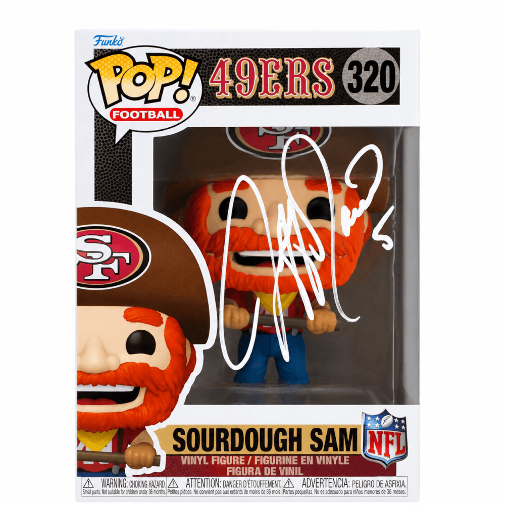 Jeff Garcia Signed San Francisco 49ers Sourdough Sam Mascot Funko Pop Doll #320 - GARFUN300 - Jeff Garcia Signed San Francisco 49ers Sourdough Sam Mascot Funko Pop Doll #320 product image