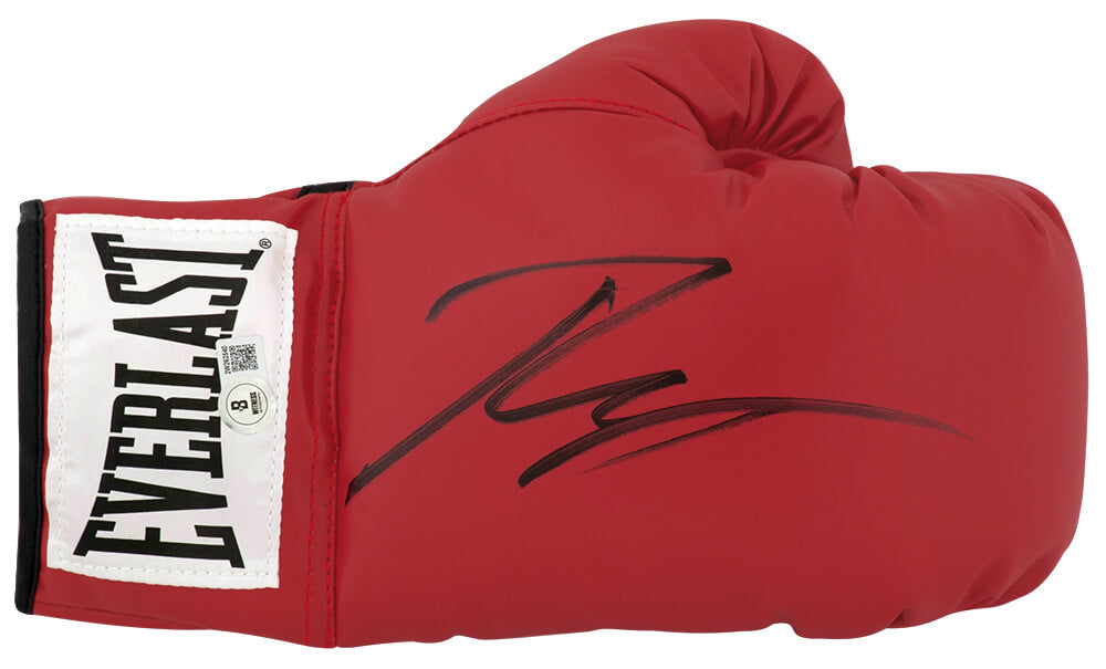 Ryan Garcia Signed Everlast Red Boxing Glove - (Beckett) - GARGLV500 - Ryan Garcia Signed Everlast Red Boxing Glove - (Beckett) product image