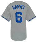 Steve Garvey Signed Grey Custom Baseball Jersey - GARJRY104 - Steve Garvey Signed Grey Custom Baseball Jersey product image