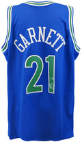 Kevin Garnett Signed Minnesota Timberwolves 1995 Throwback M&N Blue NBA Swingman Jersey - GARJRY200 - Kevin Garnett Signed Minnesota Timberwolves 1995 Throwback M&N Blue NBA Swingman Jersey product image