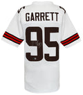 Myles Garrett Signed White Custom Football Jersey - (Beckett) - GARJRY302 - Myles Garrett Signed White Custom Football Jersey - (Beckett) product image