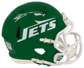 Sauce Gardner Signed New York Jets Green Riddell Speed Mini Helmet - (Fanatics) - GARMIN311 - Sauce Gardner Signed New York Jets Green Riddell Speed Mini Helmet - (Fanatics) product image