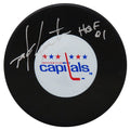 Mike Gartner Signed Washington Capitals Logo Hockey Puck - GARPUC400 - Mike Gartner Signed Washington Capitals Logo Hockey Puck product image