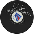 Mike Gartner Signed New York Rangers Logo Hockey Puck w/HOF'01 - GARPUC401 - Mike Gartner Signed New York Rangers Logo Hockey Puck w/HOF'01 product image