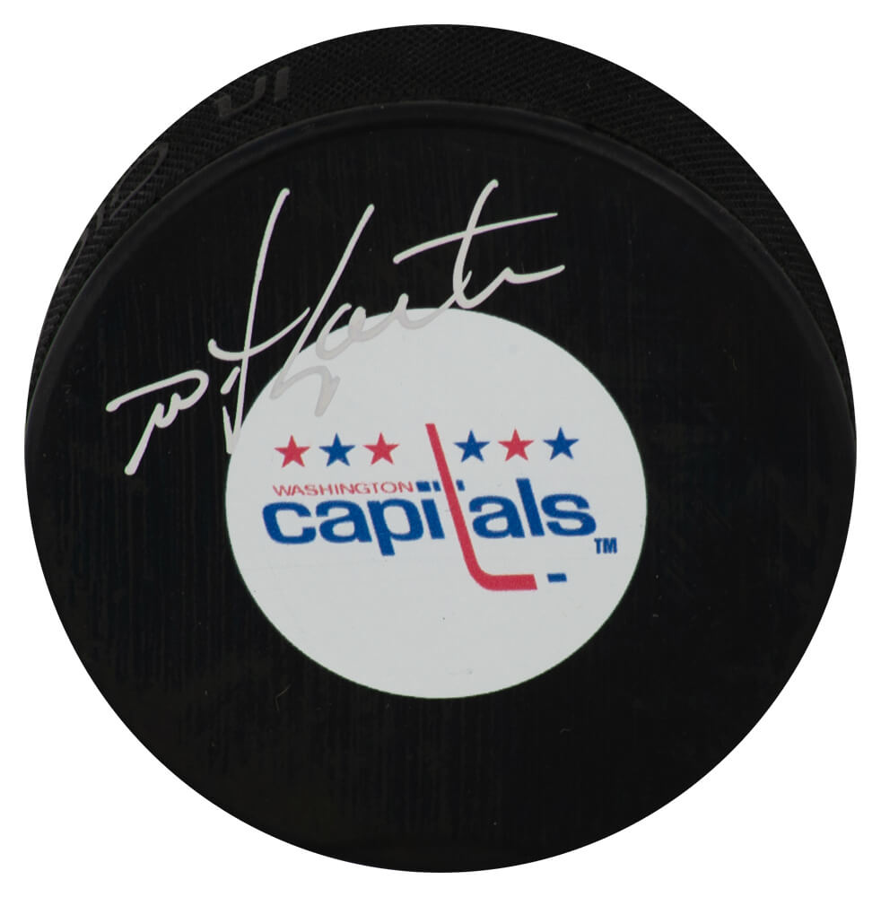 Mike Gartner Signed Washington Capitals Medium Logo Hockey Puck - GARPUC403 - Mike Gartner Signed Washington Capitals Medium Logo Hockey Puck product image