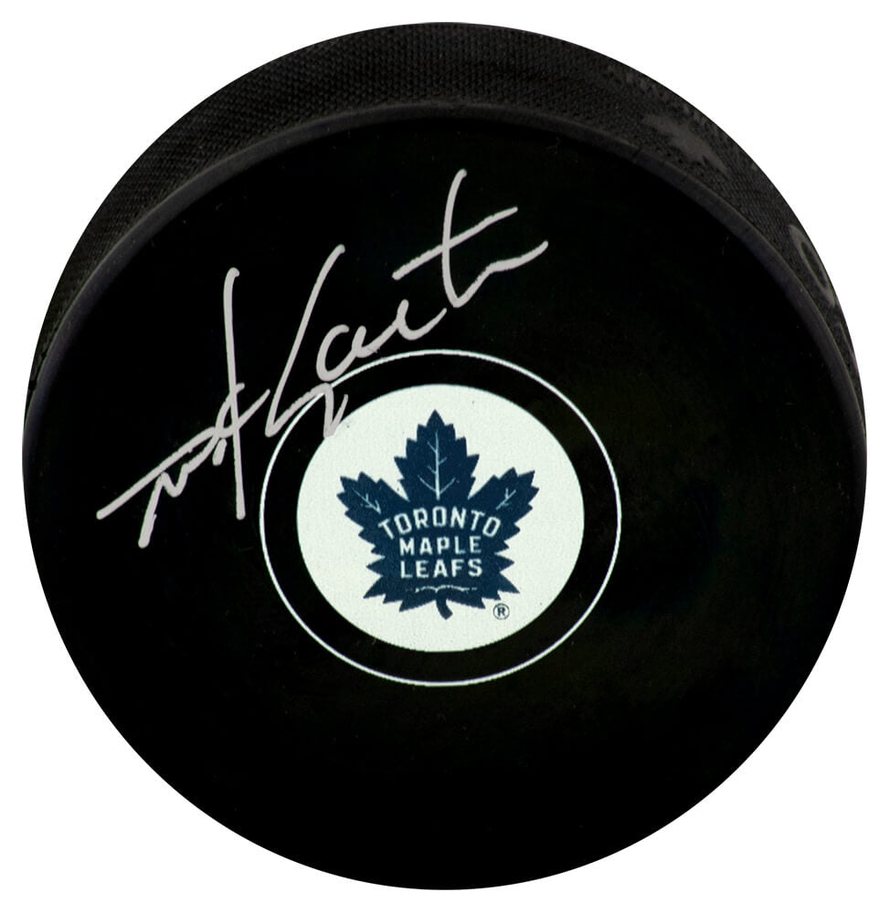 Mike Gartner Signed Toronto Maple Leafs Logo Hockey Puck - GARPUC405 - Mike Gartner Signed Toronto Maple Leafs Logo Hockey Puck product image