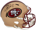 Jeff Garcia Signed San Francisco 49ers Riddell Full Size Speed Replica Helmet - GARREP320 - Jeff Garcia Signed San Francisco 49ers Riddell Full Size Speed Replica Helmet product image