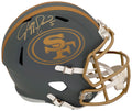 Jeff Garcia Signed San Francisco 49ers SLATE Riddell Full Size Speed Replica Helmet - GARREP322 - Jeff Garcia Signed San Francisco 49ers SLATE Riddell Full Size Speed Replica Helmet product image