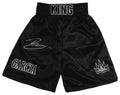 Ryan Garcia Signed King Garcia Black Trim Custom Boxing Trunks - (Beckett) - GARTRU501 - Ryan Garcia Signed King Garcia Black Trim Custom Boxing Trunks - (Beckett) product image