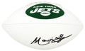 Mark Gastineau Signed Wilson New York Jets White Logo Football - GASFTB300 - Mark Gastineau Signed Wilson New York Jets White Logo Football product image