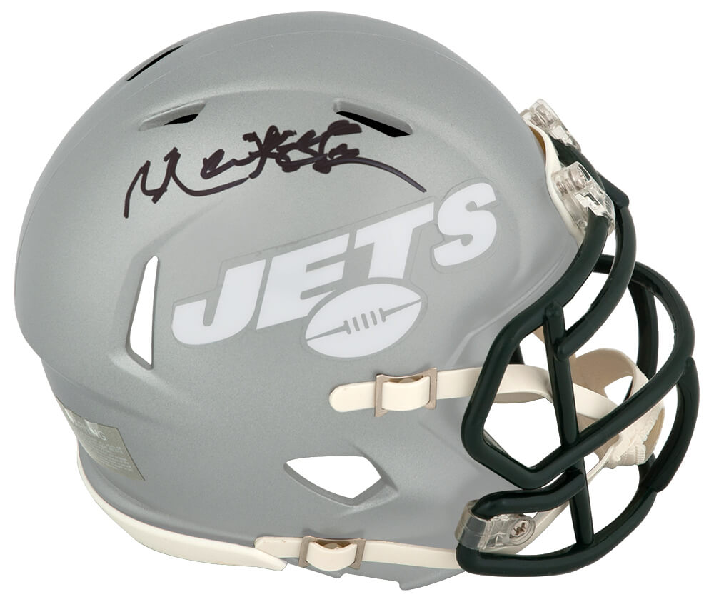 Mark Gastineau Signed New York Jets FLASH Riddell Speed Mini Helmet - GASMIN300 - Mark Gastineau Signed New York Jets FLASH Riddell Speed Mini Helmet product image