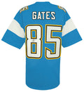 Antonio Gates Signed Powder Blue Custom Football Jersey - GATJRY304 - Antonio Gates Signed Powder Blue Custom Football Jersey product image