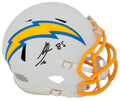Antonio Gates Signed Chargers Riddell Speed Mini Helmet - GATMIN301 - Antonio Gates Signed Chargers Riddell Speed Mini Helmet product image