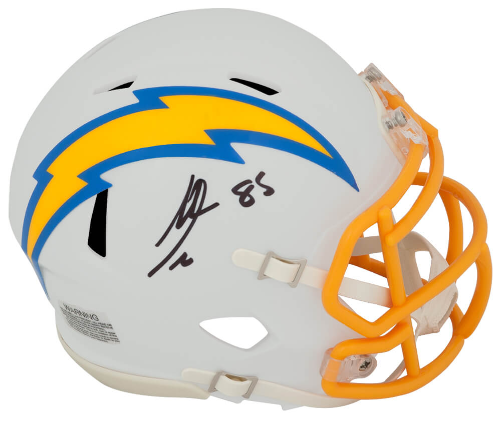 Antonio Gates Signed Chargers Riddell Speed Mini Helmet - GATMIN301 - Antonio Gates Signed Chargers Riddell Speed Mini Helmet product image