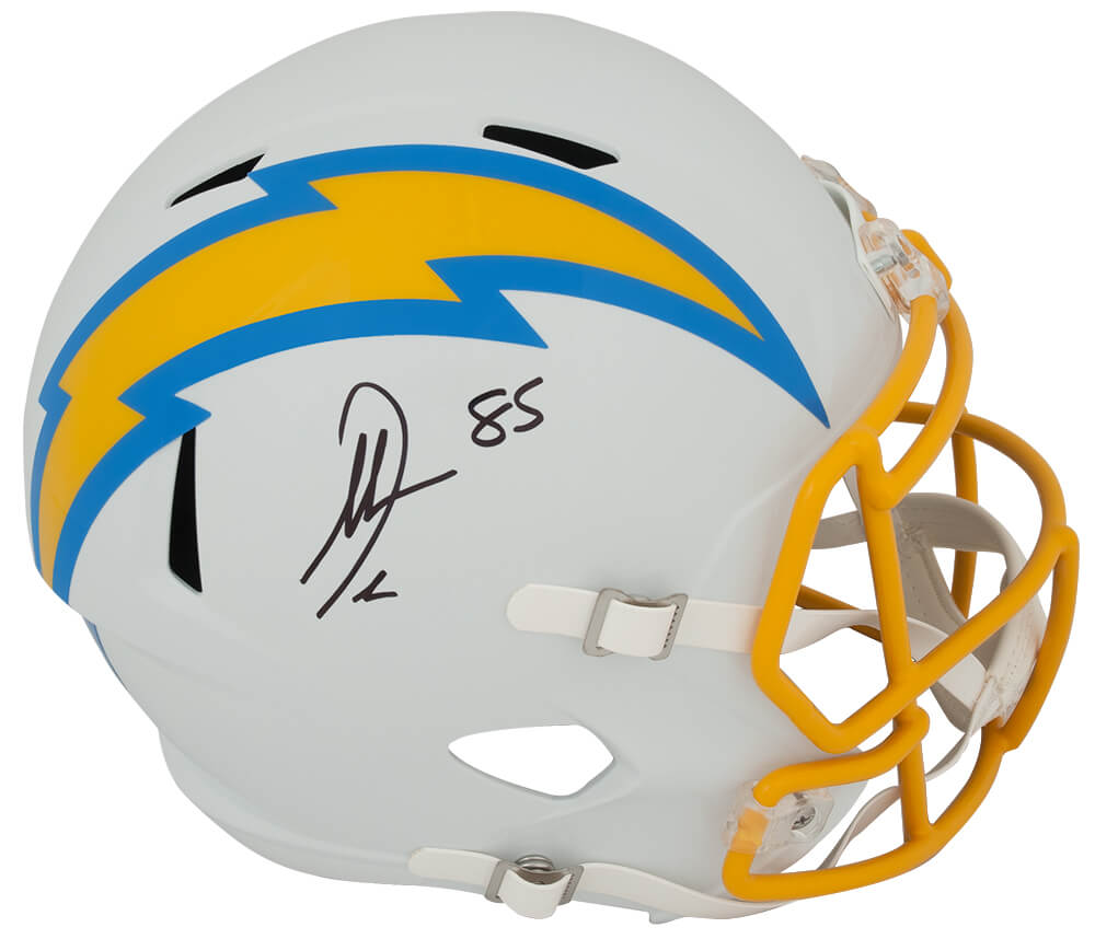 Antonio Gates Signed Los Angeles Chargers Riddell Full Size Speed Replica Helmet - GATREP301 - Antonio Gates Signed Los Angeles Chargers Riddell Full Size Speed Replica Helmet product image