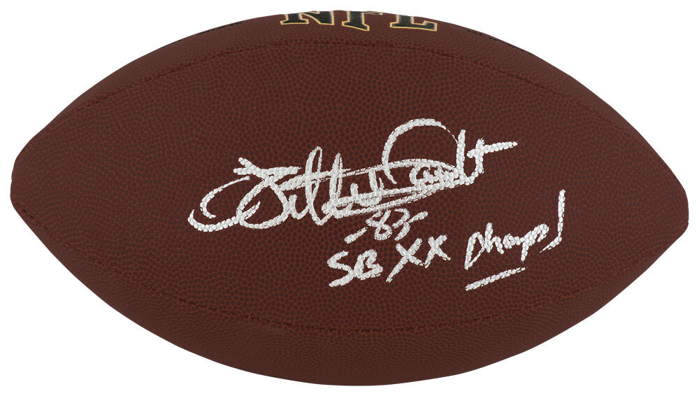 Willie Gault Signed Wilson Super Grip Full Size NFL Football w/SB XX - GAUFTB301 - Willie Gault Signed Wilson Super Grip Full Size NFL Football w/SB XX product image