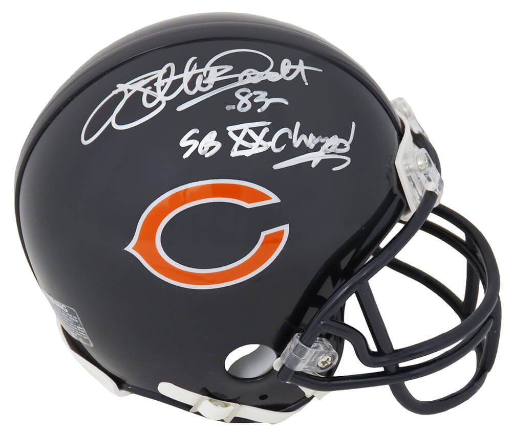 Willie Gault Signed Chicago Bears Riddell Mini Helmet w/SB XX Champs - GAUMIN306 - Willie Gault Signed Chicago Bears Riddell Mini Helmet w/SB XX Champs product image