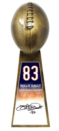 Willie Gault Signed Football World Champion 15 Inch Replica Gold Trophy - GAUTRO301 - Willie Gault Signed Football World Champion 15 Inch Replica Gold Trophy product image