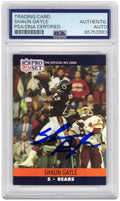Shaun Gayle Signed Chicago Bears 1990 Pro-Set Rookie Football Trading Card #450 - (PSA Encapsulated) - GAYCAR303 - Shaun Gayle Signed Chicago Bears 1990 Pro-Set Rookie Football Trading Card #450 - (PSA Encapsulated) product image