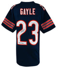 Shaun Gayle Signed Navy Custom Football Jersey w/SB XX Champs - GAYJRY301 - Shaun Gayle Signed Navy Custom Football Jersey w/SB XX Champs product image