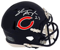Shaun Gayle Signed Chicago Bears Riddell Speed Mini Helmet - GAYMIN300 - Shaun Gayle Signed Chicago Bears Riddell Speed Mini Helmet product image