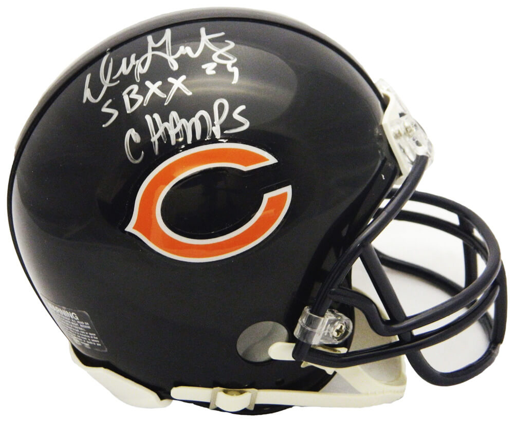 Dennis Gentry Signed Chicago Bears Riddell Mini Helmet w/SB XX Champs - GENMIN300 - Dennis Gentry Signed Chicago Bears Riddell Mini Helmet w/SB XX Champs product image