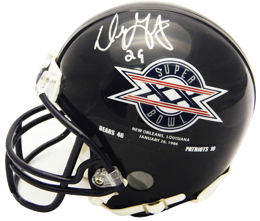 Dennis Gentry Signed Chicago Bears / Super Bowl XX Champs Logo Riddell Mini Helmet - GENMIN301 - Dennis Gentry Signed Chicago Bears / Super Bowl XX Champs Logo Riddell Mini Helmet product image