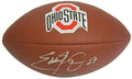 Eddie George Signed Ohio State Buckeyes Logo Football - GEOFTB300 - Eddie George Signed Ohio State Buckeyes Logo Football product image