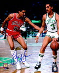 George Gervin Signed Chicago Bulls 8x10 Photo - GER08P211 - George Gervin Signed Chicago Bulls 8x10 Photo product image
