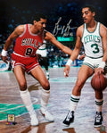 George Gervin Signed Chicago Bulls 16x20 Photo w/HOF'96 - GER16P206 - George Gervin Signed Chicago Bulls 16x20 Photo w/HOF'96 product image