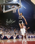 George Gervin Signed San Antonio Spurs Shooting Action 16x20 Photo w/Iceman - GER16P207 - George Gervin Signed San Antonio Spurs Shooting Action 16x20 Photo w/Iceman product image