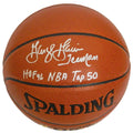 George Gervin Signed Spalding Indoor/Outdoor Basketball w/3-Inscriptions - GERBSK203 - George Gervin Signed Spalding Indoor/Outdoor Basketball w/3-Inscriptions product image