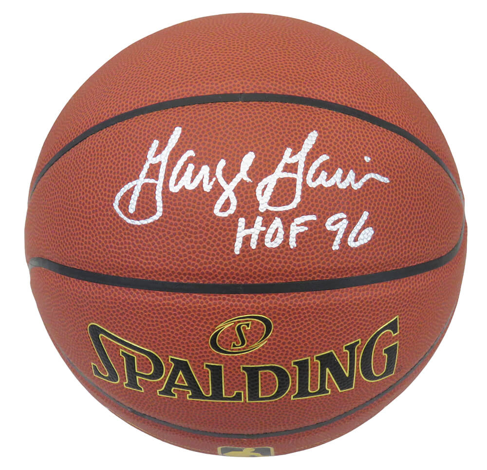 George Gervin Signed Spalding NBA Indoor/Outdoor Max Grip Basketball w/HOF'96 - GERBSK211 - George Gervin Signed Spalding NBA Indoor/Outdoor Max Grip Basketball w/HOF'96 product image