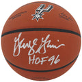 George Gervin Signed Wilson San Antonio Spurs Logo NBA Basketball w/HOF'96 - GERBSK216 - George Gervin Signed Wilson San Antonio Spurs Logo NBA Basketball w/HOF'96 product image