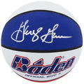 George Gervin Signed Baden Red, White & Blue Full Size Basketball - GERBSK218 - George Gervin Signed Baden Red, White & Blue Full Size Basketball product image