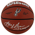 George Gervin Signed San Antonio Spurs Logo Wilson Alliance NBA Basketball w/Iceman - GERBSK226 - George Gervin Signed San Antonio Spurs Logo Wilson Alliance NBA Basketball w/Iceman product image