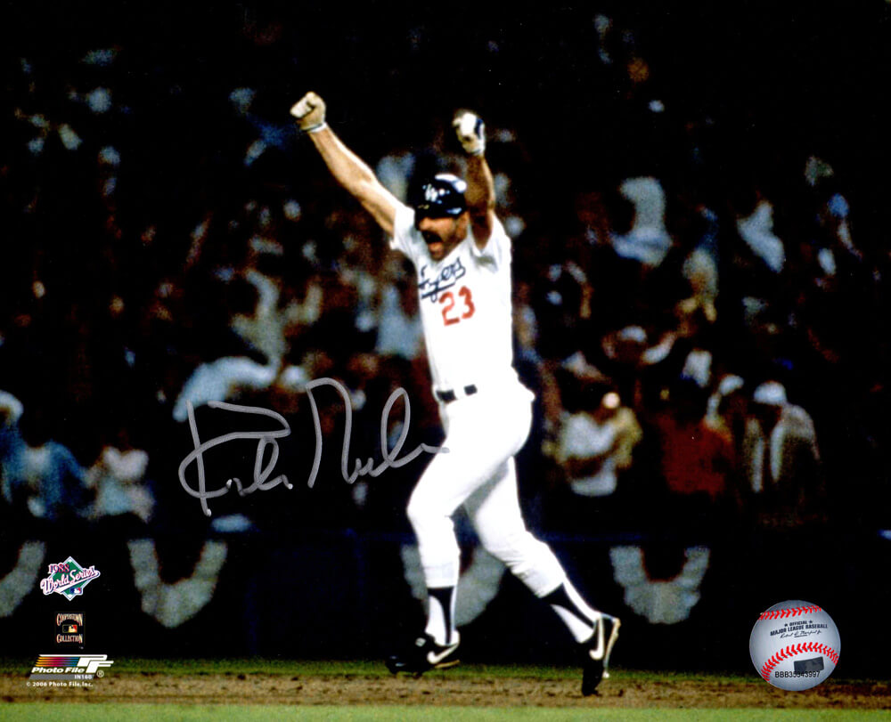 Kirk Gibson Signed Los Angeles Dodgers 1988 World Series Game 1 HR Celebration 8x10 Photo - GIB08P110 - Kirk Gibson Signed Los Angeles Dodgers 1988 World Series Game 1 HR Celebration 8x10 Photo product image