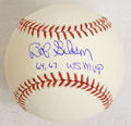 Bob Gibson Signed MLB Baseball w/64,67 WS MVP - GIBBSB103 - Bob Gibson Signed MLB Baseball w/64,67 WS MVP product image