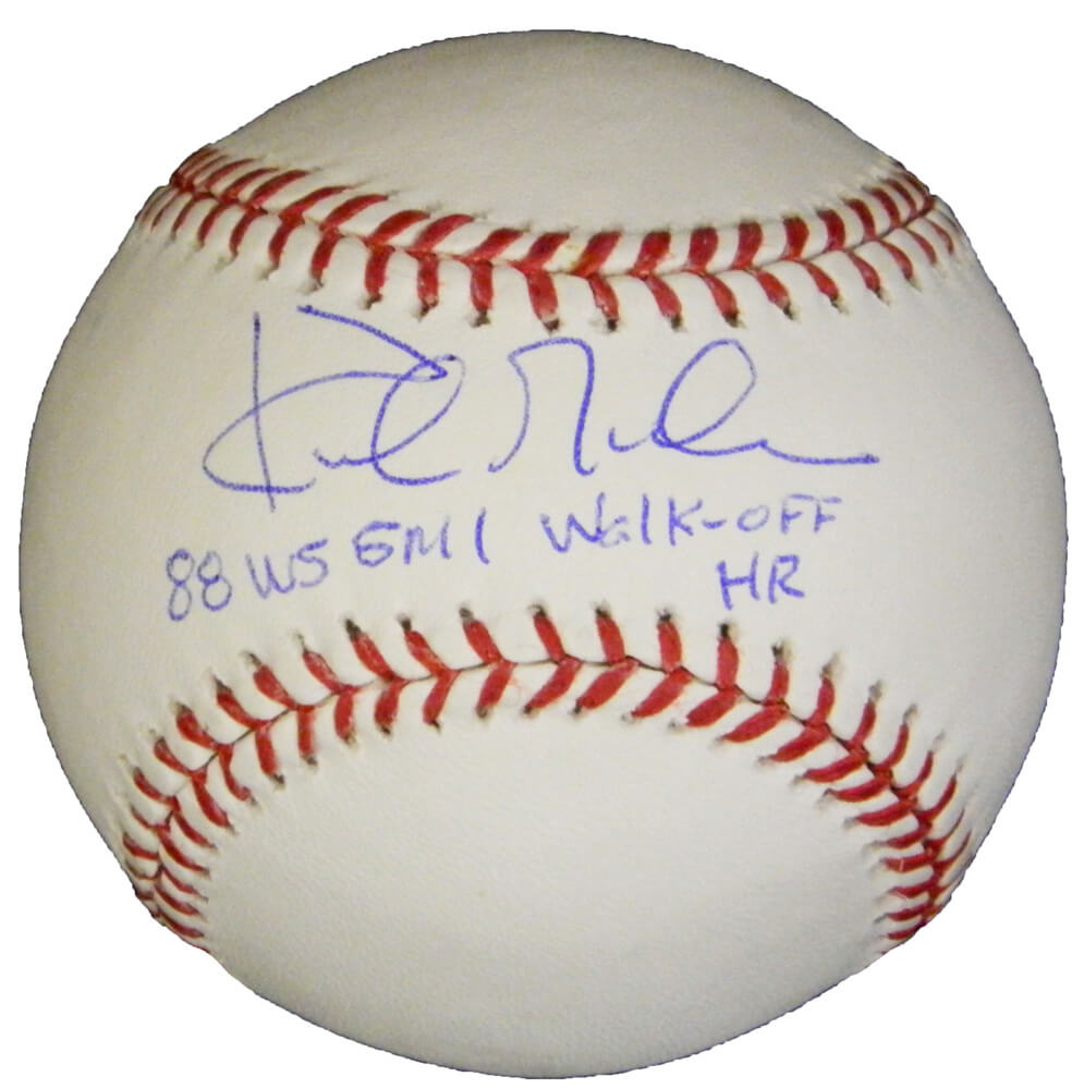Kirk Gibson Signed Rawlings Official MLB Baseball w/88 WS Gm 1 Walk-Off HR - GIBBSB110 - Kirk Gibson Signed Rawlings Official MLB Baseball w/88 WS Gm 1 Walk-Off HR product image