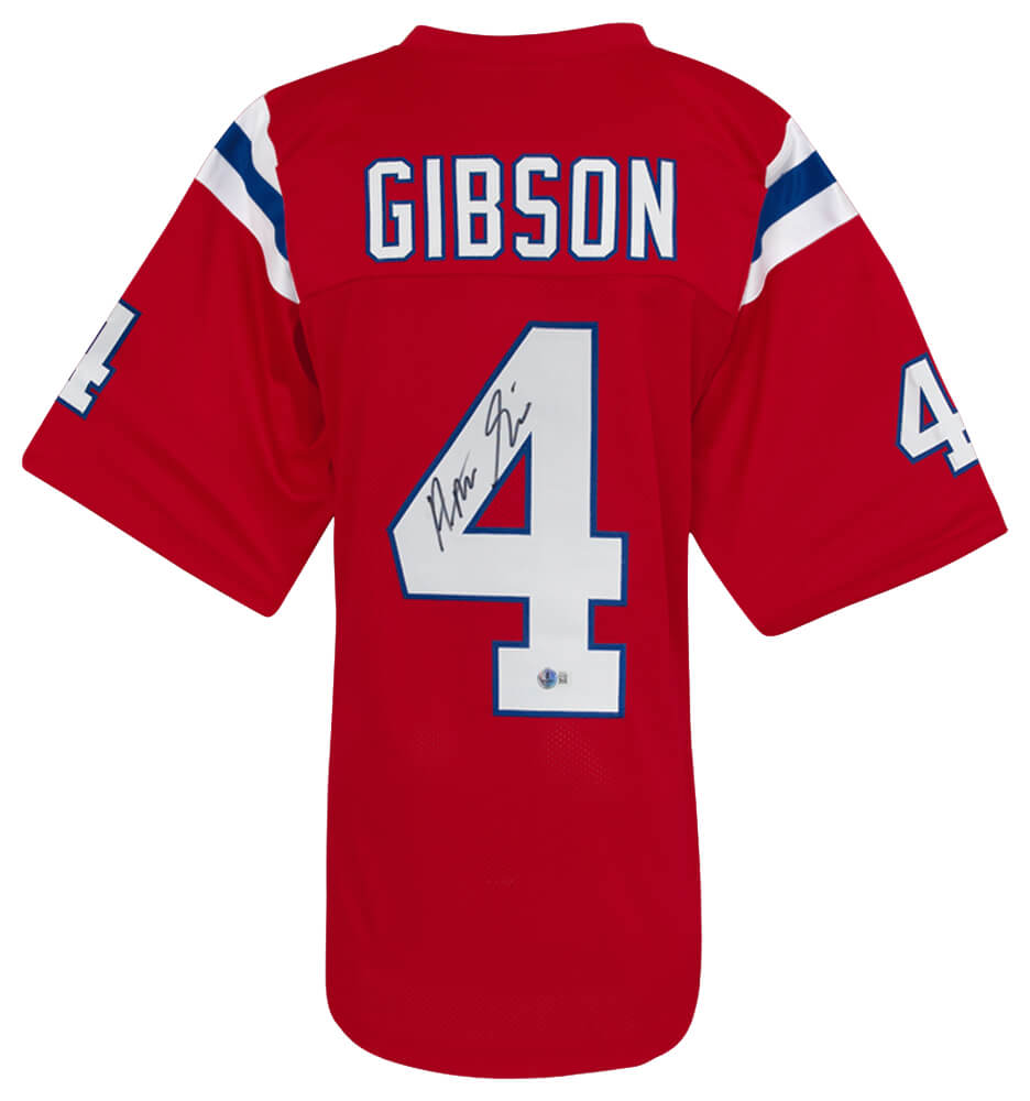 Antonio Gibson Signed Red Custom Football Jersey - (Beckett) - GIBJRY301 - Antonio Gibson Signed Red Custom Football Jersey - (Beckett) product image