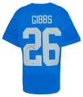 Jahmyr Gibbs Signed Detroit Lions Blue Nike Replica Football Jersey - (Fanatics) - GIBJRY310 - Jahmyr Gibbs Signed Detroit Lions Blue Nike Replica Football Jersey - (Fanatics) product image