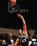 Artis Gilmore Signed San Antonio Spurs Hook Shot 8x10 Photo w/HOF'11 (JSA) - GIL08P205 - Artis Gilmore Signed San Antonio Spurs Hook Shot 8x10 Photo w/HOF'11 (JSA) product image