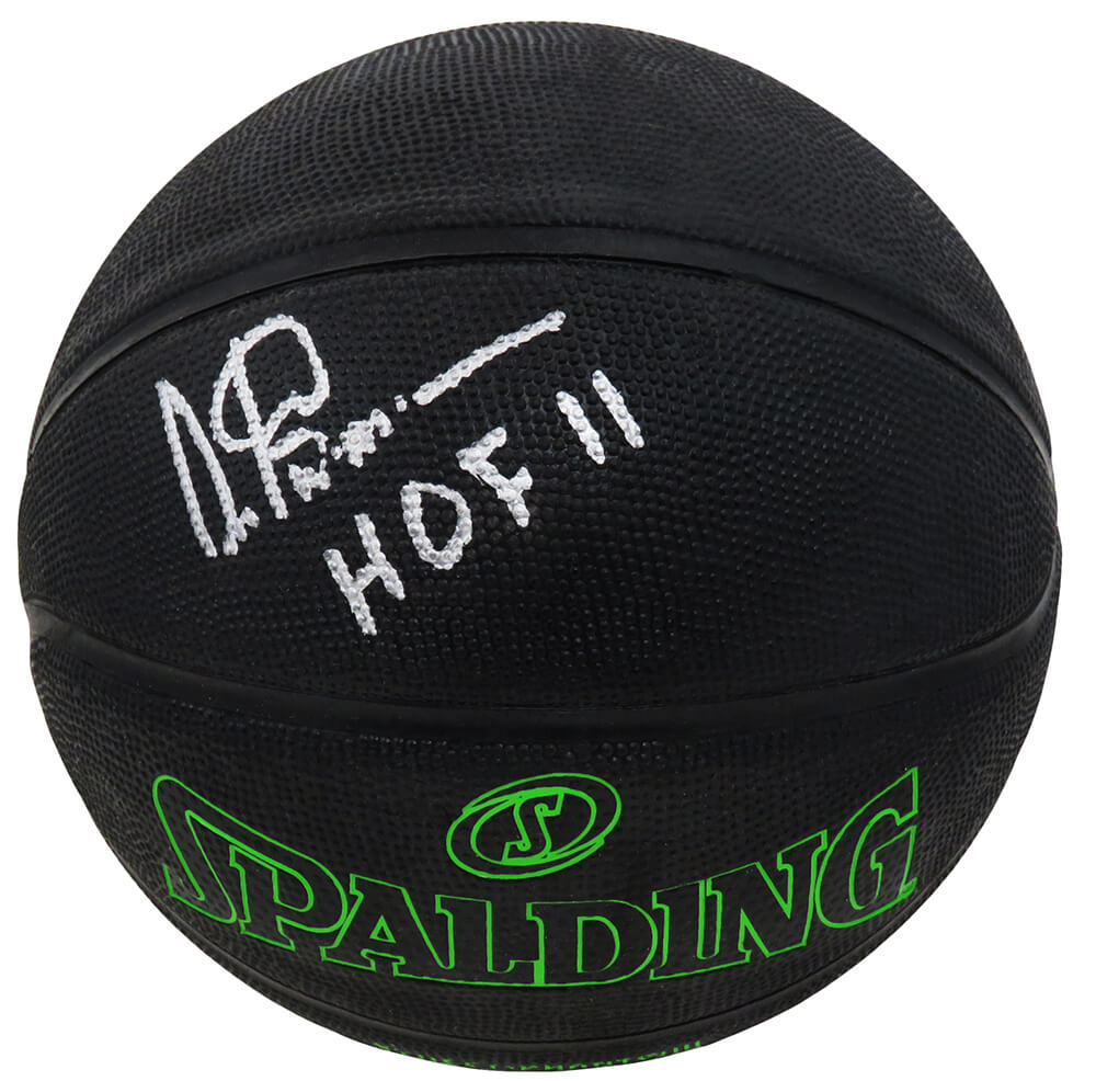 Artis Gilmore Signed Spalding Phantom Black With Green Lettering NBA Basketball w/HOF'11 - GILBSK205 - Artis Gilmore Signed Spalding Phantom Black With Green Lettering NBA Basketball w/HOF'11 product image