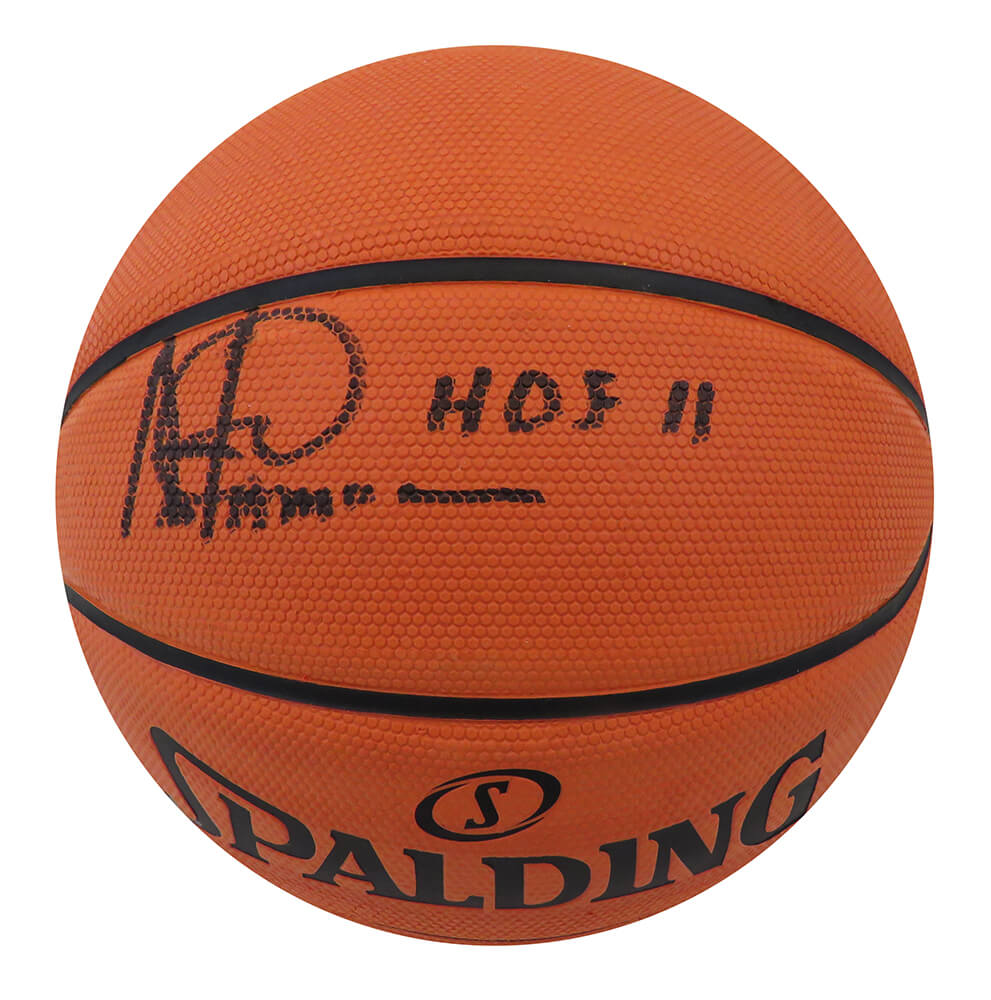 Artis Gilmore Signed Spalding HexaGrip NBA Basketball w/HOF'11 - GILBSK206 - Artis Gilmore Signed Spalding HexaGrip NBA Basketball w/HOF'11 product image